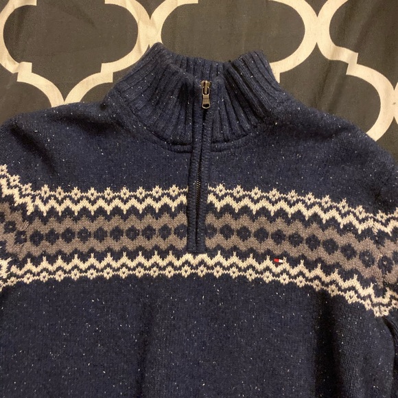 Men’s Tommy Hilfiger mock turtleneck sweater - Picture 2 of 3